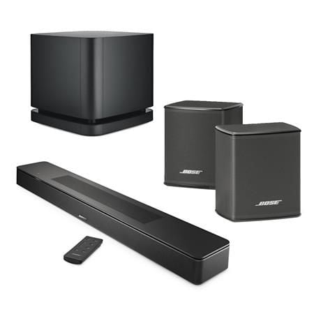 Bose Premium Audio System: Soundbar 600 with Wireless Surround Speakers and Subwoofer 500 (Black)