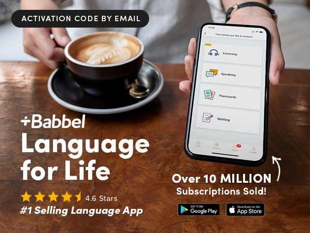 Babbel All Languages Learning Lifetime Subscription