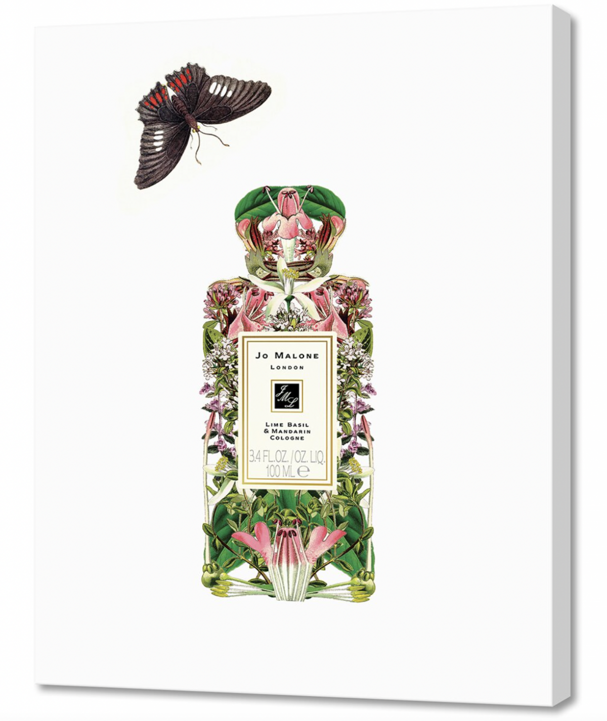 Curioos Jo Malone - Lime, Basil, and Mandarin by Sixto-Juan Zavala Wall Art NoColor 16 x 20