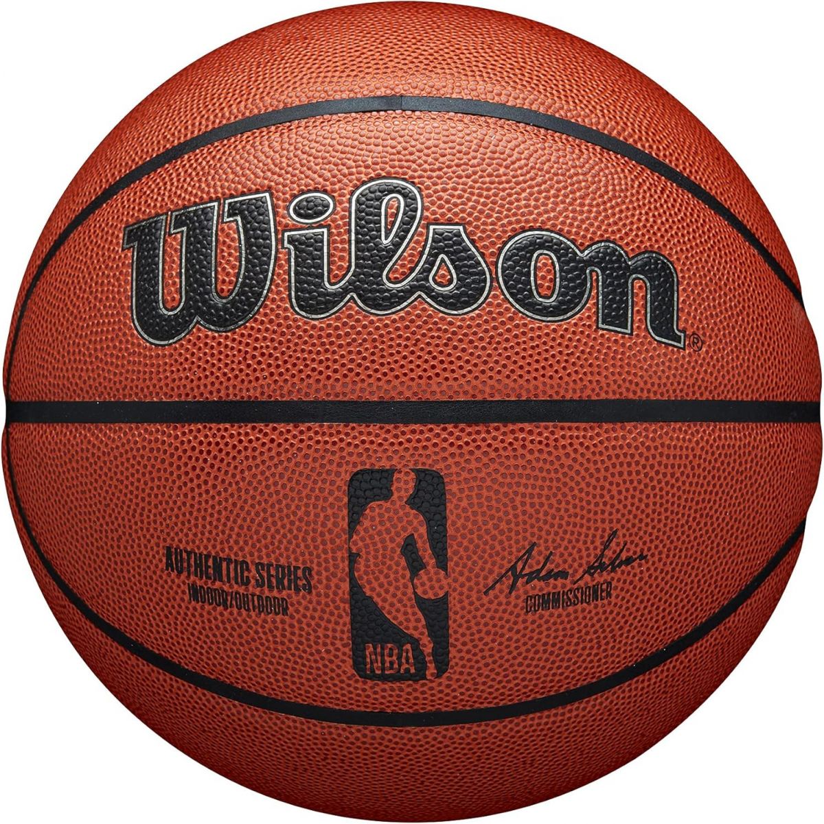 WILSON Authentic NBA Basketballs for Indoor and Outdoor Play