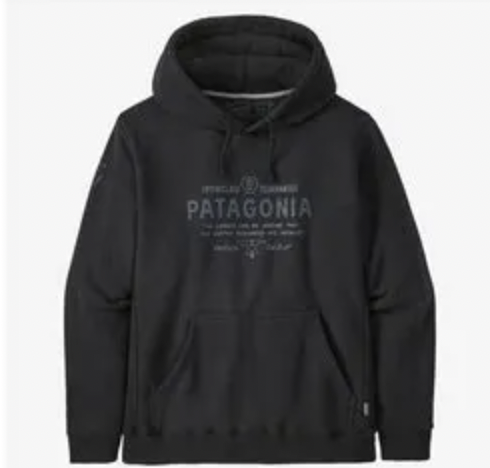 Patagonia Forge Mark Uprisal Hoody In Black