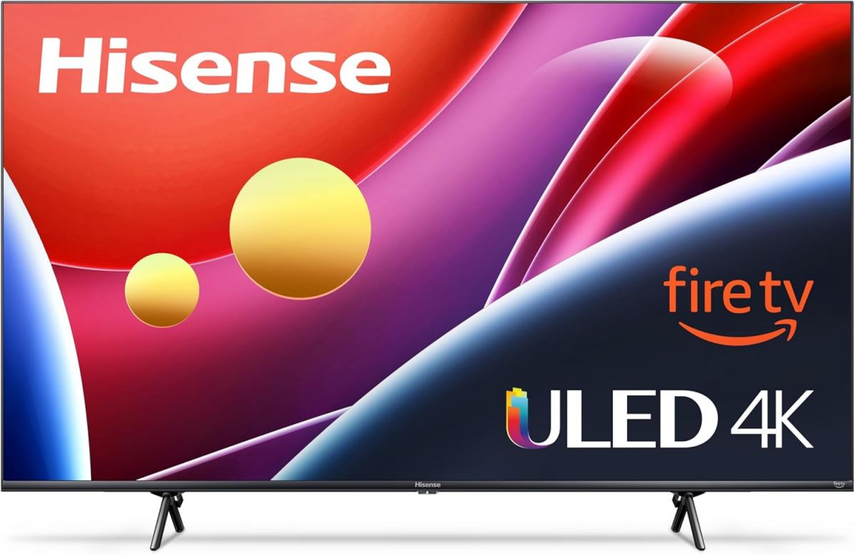 Hisense 58-Inch ULED 4K Smart TV with 600-Nit Dolby Vision 240 Motion Rate and Alexa Compatibility