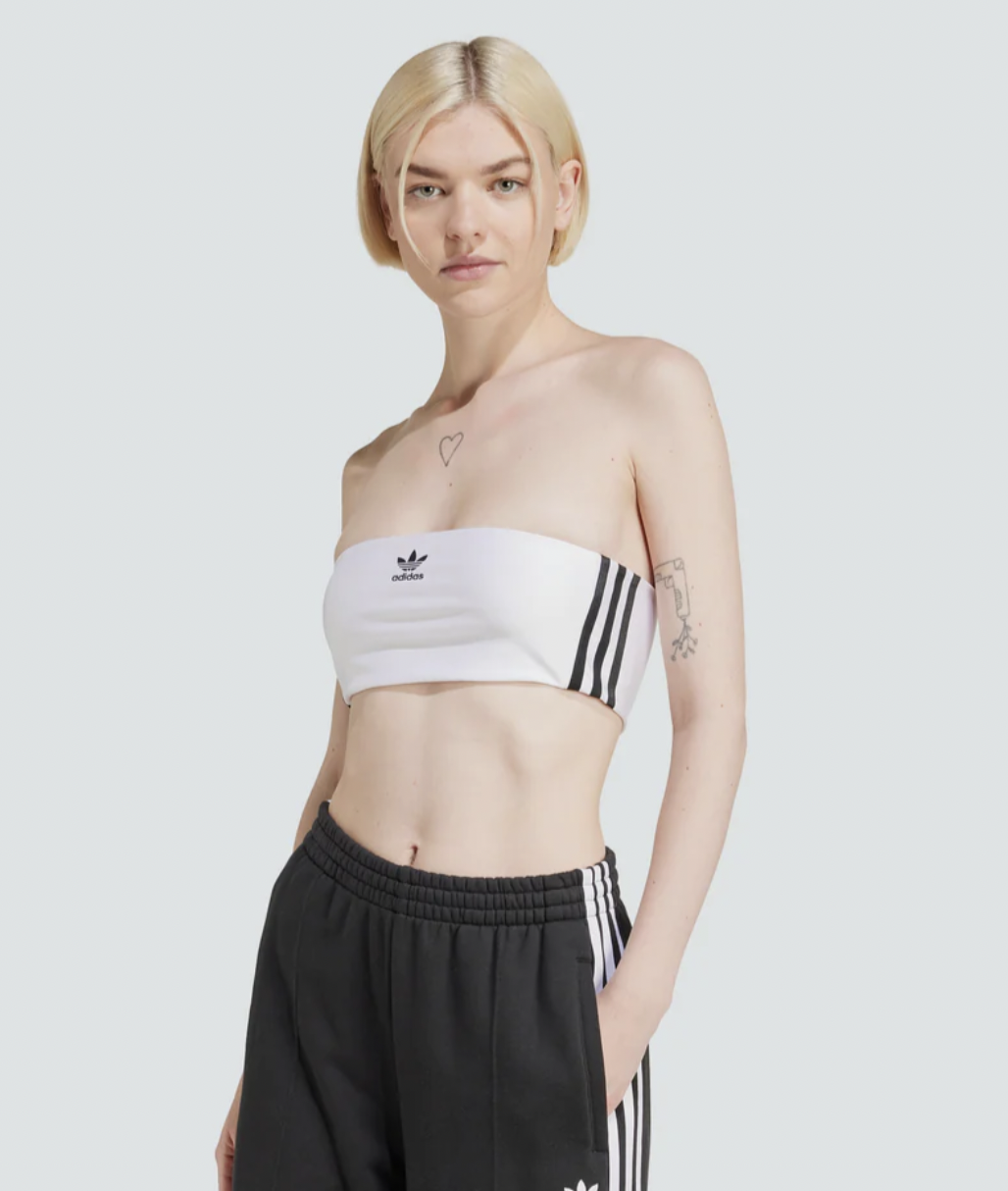 adidas Women's Adicolor 3-Stripes Tube Top