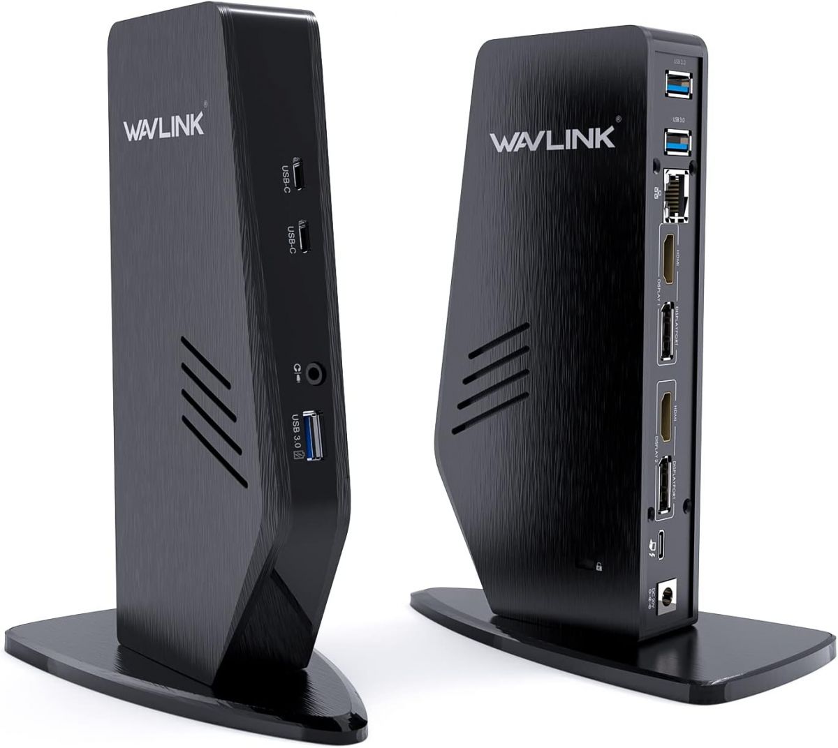 WAVLINK High-Performance USB C Docking Station with Dual 4K Display Support 65W Charging Multiple Ports for Windows and Mac