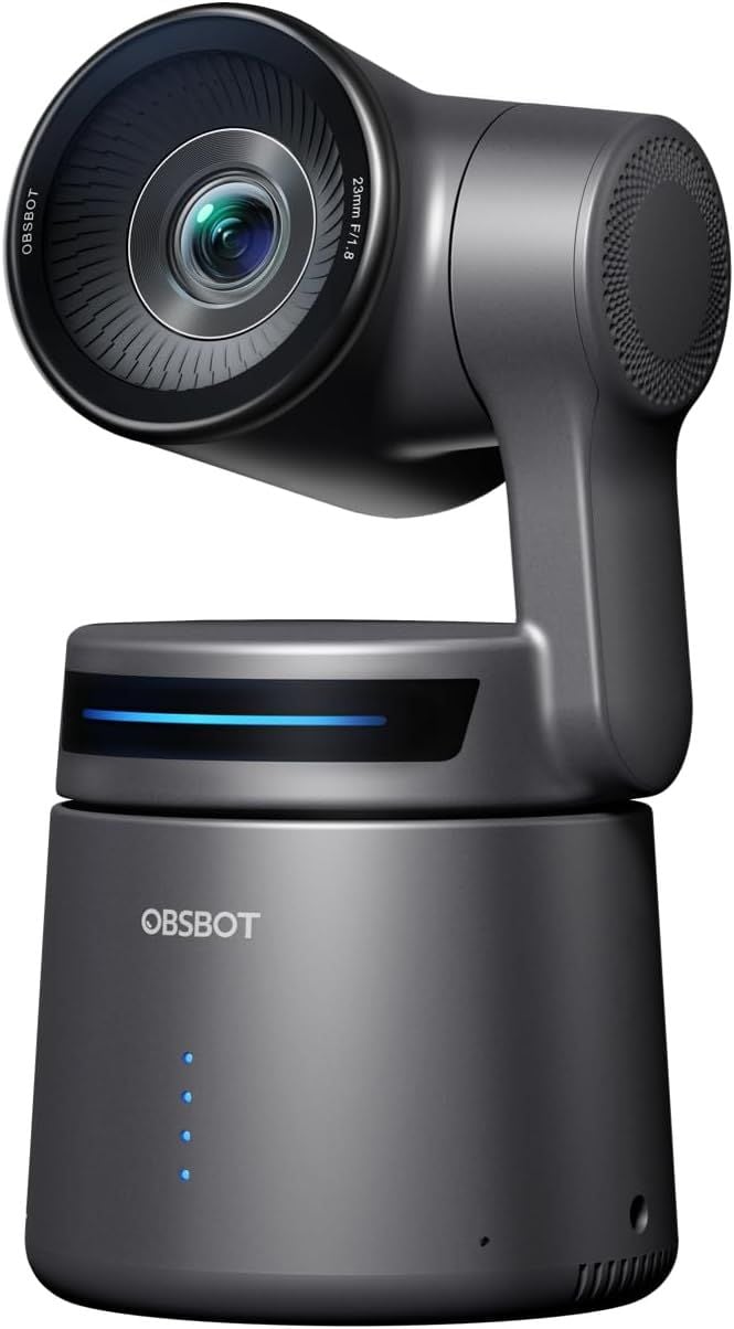 OBSBOT 4K AI Tracking NDI Streaming Camera