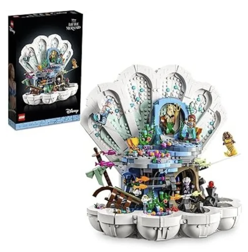 Lego Disney Princess The Little Mermaid Royal Clamshell 43225