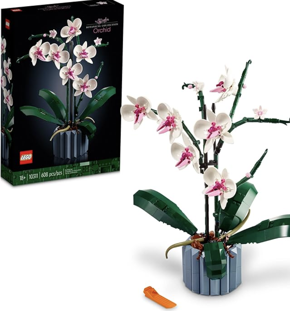 Lego Icons Orchid