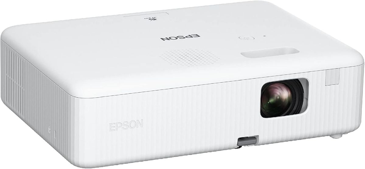 Epson EpiqVision Flex Portable Projector 300" 3LCD with 3000 Lumens and Built-In Speaker