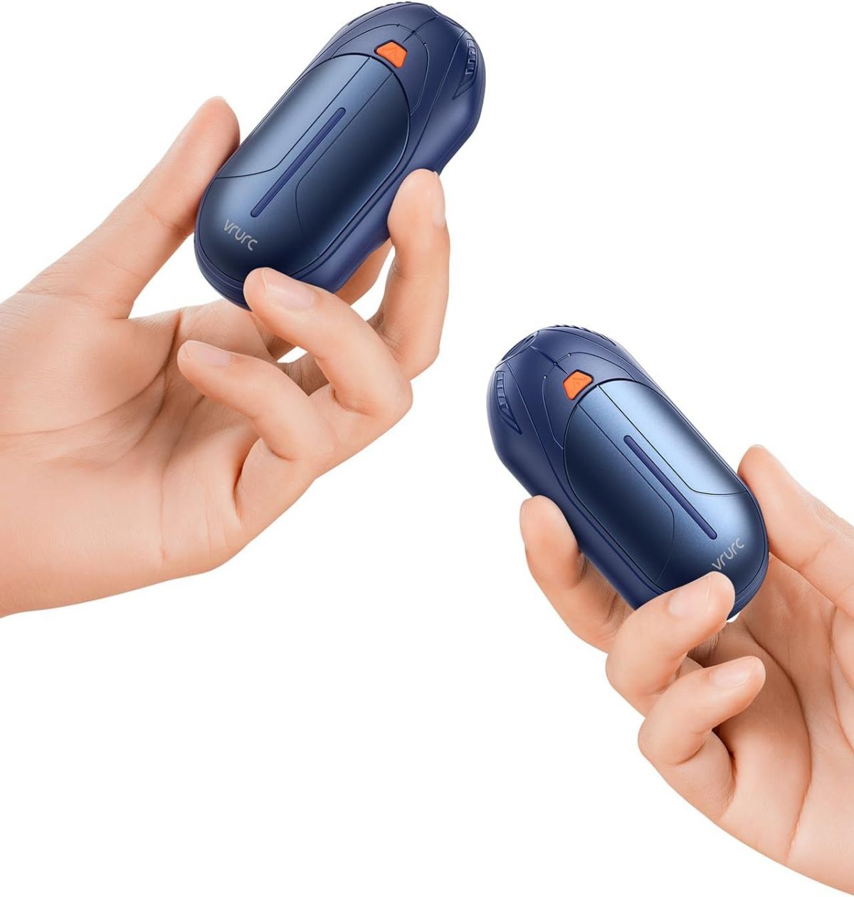 VRURC Portable Rechargeable Hand Warmers 3000mAh Electric Pocket Heaters