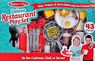 Melissa & Doug Deluxe Restaurant Play Set