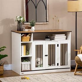 PawHut Furniture Style Dog Crate End Table, Thanksgiving Day Promotions