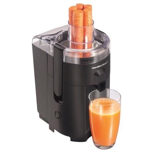 HAMILTON BEACH 67500 Click To CopyJuice Extractor HealthSmart 12 oz Black