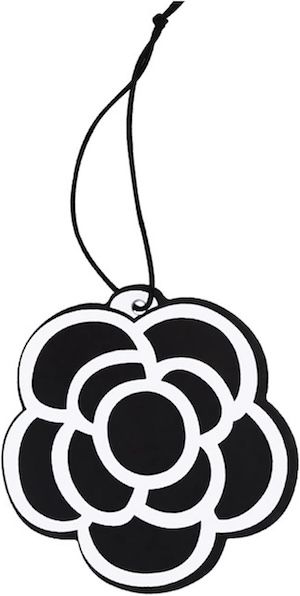 Generic Car Christmas Ornaments Fragrance Piece Camellia Flower Pendant