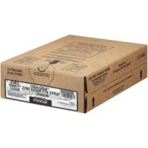 Coca-Cola Zero Sugar Fountain Soda Syrup, Bag in a Box, 2.5 Gallon