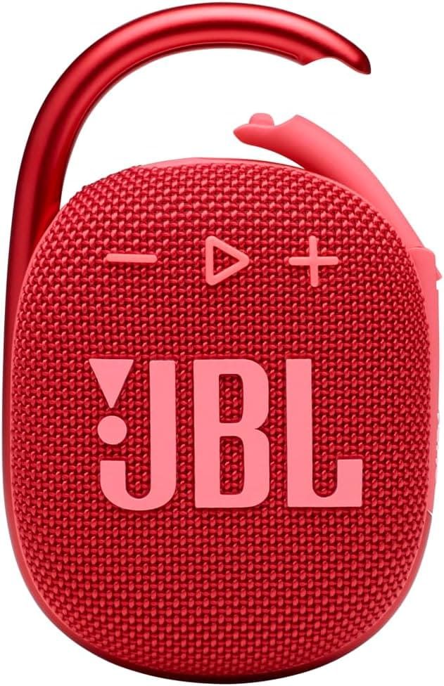 JBL Clip 4 Wireless Speaker with Bold Sound and Carabiner Waterproof Design Perfect Holiday Gift