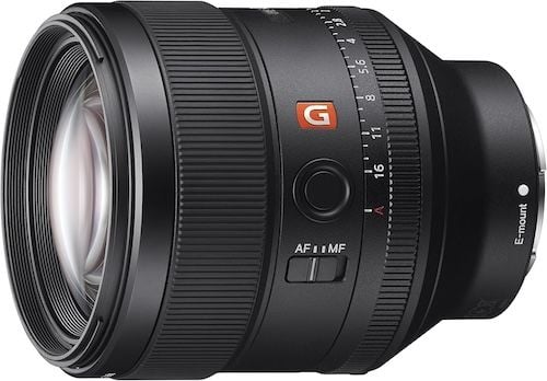 Sony 85mm f/1.4 Full Frame Prime Lens