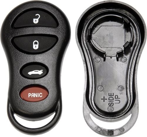 Dorman 13609 Black Keyless Entry Cover for Chrysler Dodge Jeep Models