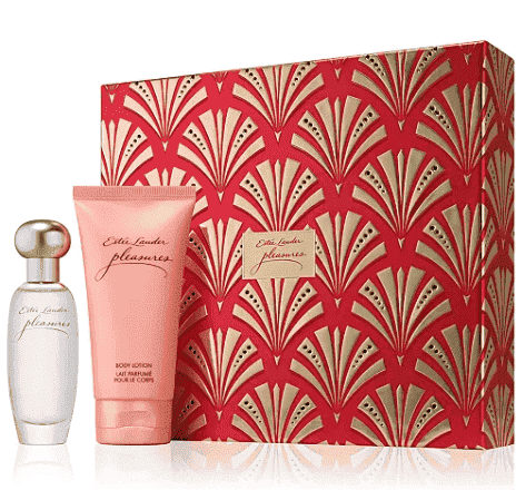 Estée Lauder Pleasures Perfume & Body Lotion Favorites Holiday Gift Set