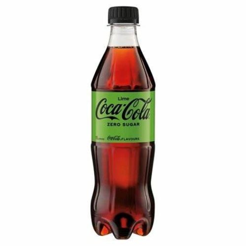 Coca-Cola Lime Zero Sugar Soft Drink, Lemonade, 16.9 fl oz
