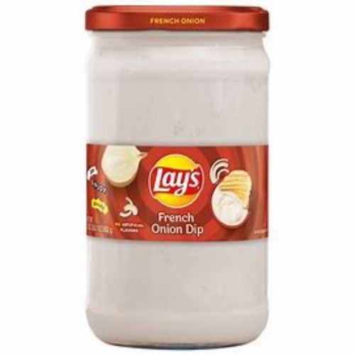 Lay's Dips, French Onion, No Artificial Flavors, Contains Dairy, 23 oz Glass Jar