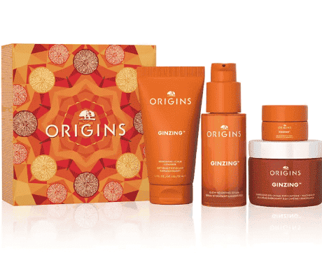 Origins GinZing Glowy Skincare Essentials Holiday Gift Set