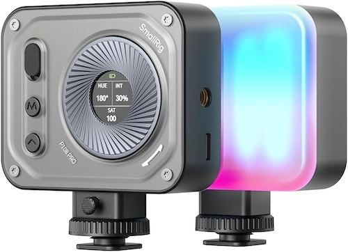 SmallRig Vibe P108 Pro RGB LED Video Light with Cold Shoe and 12 Effects