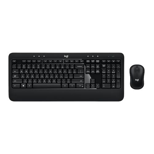 Logitech Wireless Keyboard and Mouse Combo Advanced Black
