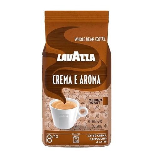 Lavazza Crema e Aroma Whole Bean Coffee Blend, Medium Roast, 35.2 oz
