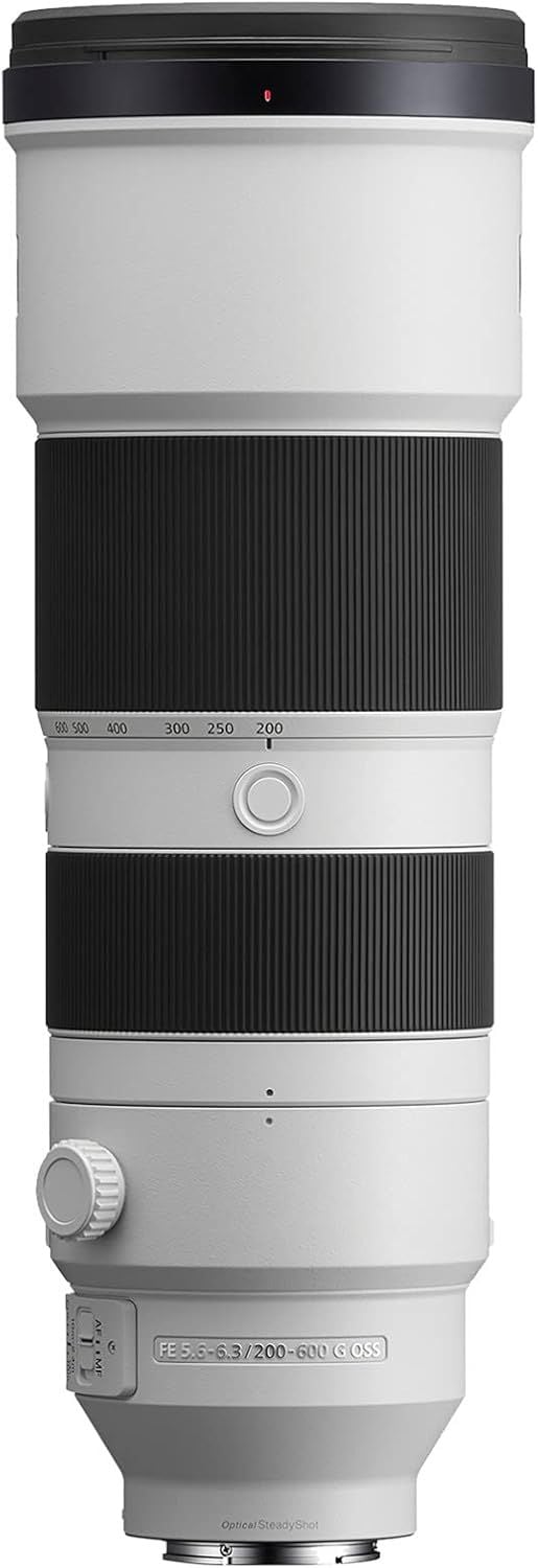 Sony FE 200-600mm F5.6-6.3 G OSS Super Telephoto Zoom Lens for Full-Frame Cameras