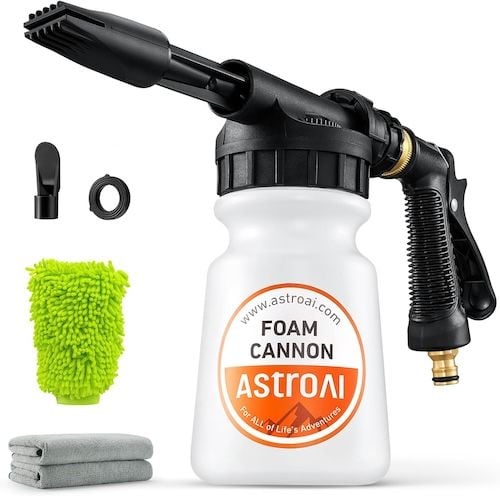 AstroAI Foam Blaster Car Wash Kit with Mitt and Microfiber Towel
