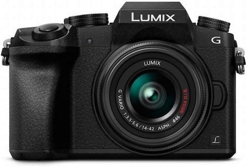 Panasonic LUMIX G7 Mirrorless Camera with 16MP Sensor 4K Video 14-42mm Lens