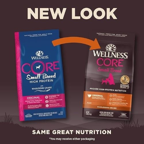 Wellness CORE Wholesome Grains Small Breed Original Recipe, 4 lbs