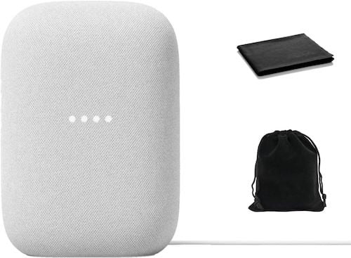 Google Audio Bluetooth Speaker with Pouch and Cloth