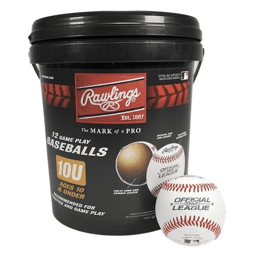 Rawlings Official League CROLB Practice Youth Baseballs