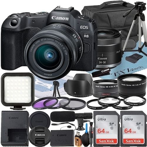Canon EOS R8 Camera Bundle