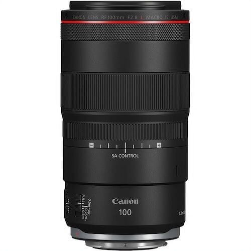 Canon RF100mm f/32 f/2.8 Macro Telephoto Fixed Lens