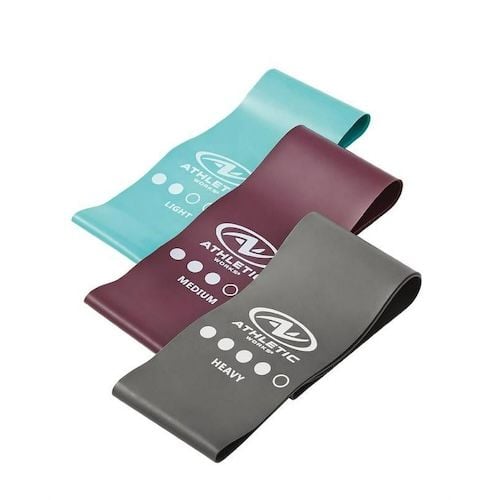 Athletic Works Loop Exercise Bands 3 Pieces Set