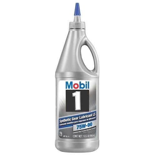 Mobil 1 Synthetic Gear Lubricant LS 75W-90 1 Quart