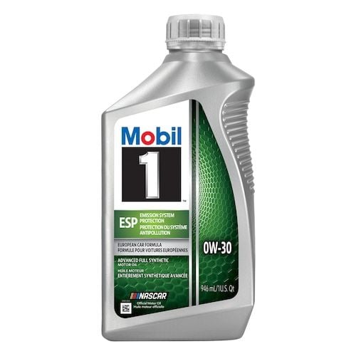 Mobil 1 ESP Full Synthetic Motor Oil 0W-30 1 Quart
