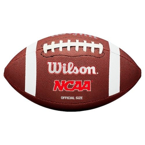 WILSON NCAA Red Zone Composite Football, Official Size