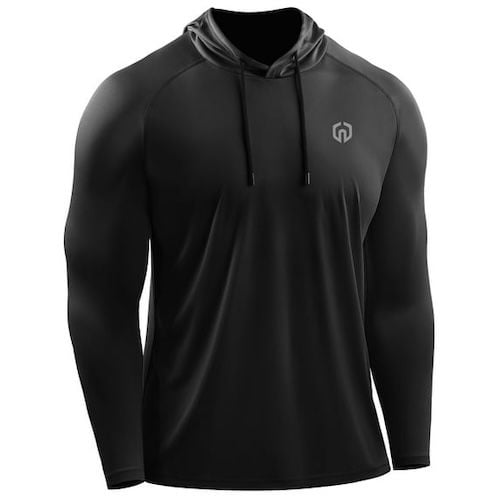 NELEUS Mens UPF 50+ Long Sleeve Shirts Hoodies Sun Protection