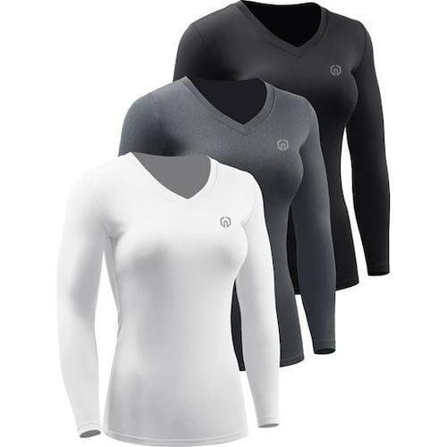 NELEUS Womens Compression Shirts Long Sleeve