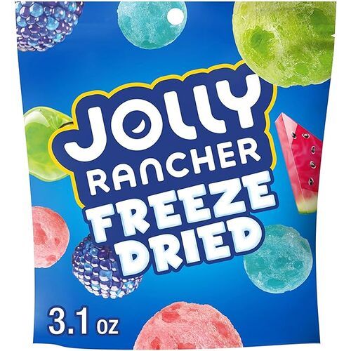 JOLLY RANCHER Freeze Dried Candy, Original Fruit Flavored, 3.1 oz, Bag