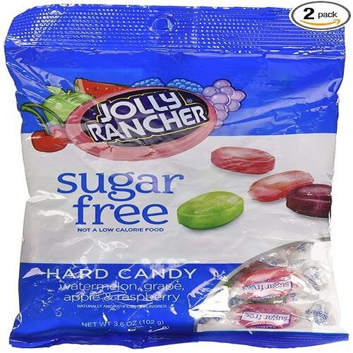 Jolly Rancher Sugar Free Hard Candy Assortment, 3.6 oz, Pack of 2
