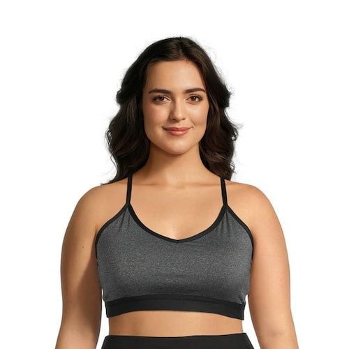 Athletic Works Women's Plus Size Racerback Sports Bra