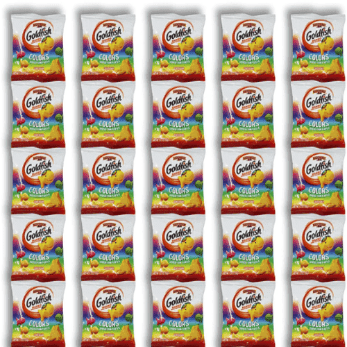 Pepperidge Farm Gold Fish Snack Packs, Value Pack, Cheddar Baked Crackers, 50 Bags