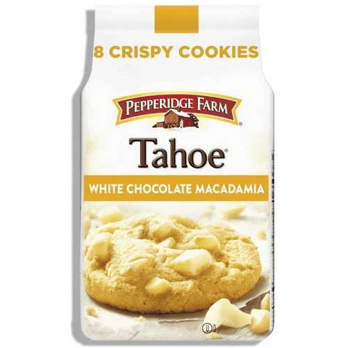 Pepperidge Farm 8 Crispy Cookies, Tahoe White Chocolate Macadamia, 7.2 oz, Bag