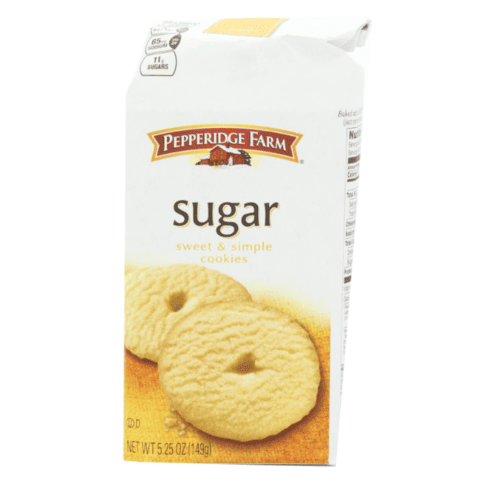 Pepperidge Farm Sugar Sweet and Simple Cookies, 5.25 oz