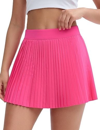 THE GYM PEOPLE Women's Pleated Tennis Skirts