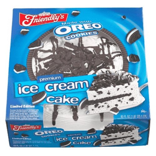 Oreo Premium Ice Cream Cake Cookies, 60 fl oz